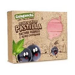 Пастила "Pastilla"  медовая c черной смородиной 95г/10шт 4мес