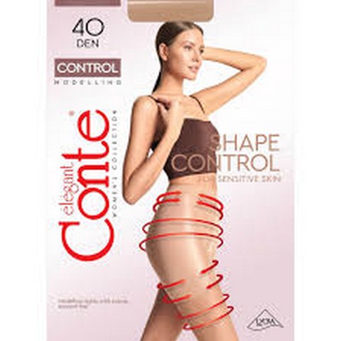 Колготки жен. Conte CONTROL  40,  p.3 mocca  К10
