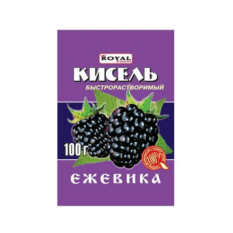 б Кисель 100г ЕЖЕВИКА Казахстан (80)