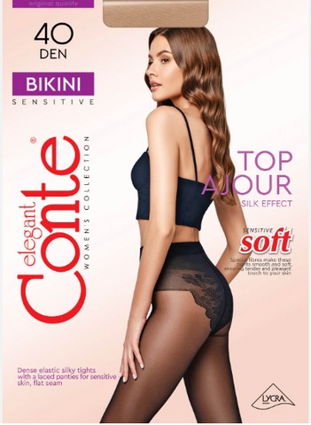 Колготки жен. Conte BIKINI 40,  p.2 shade  К10