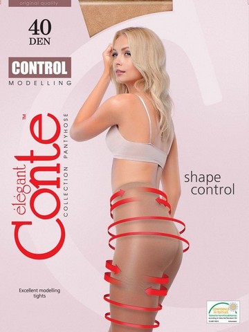 Колготки жен. Conte CONTROL  40,  p.3 shade  К10