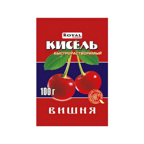 б Кисель 100г ВИШНЯ Казахстан (80)