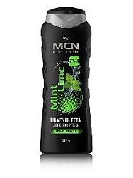 IRIS "MEN" Шампунь-гель для волос и тела "Mint Lime"   400/12