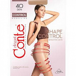 Колготки жен. Conte CONTROL  40,  p.3 mocca  К10