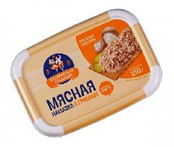 НАМАЗКА 150г мясная С ГРИБАМИ Инко-Фуд (12)