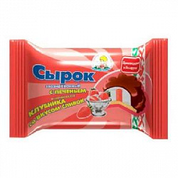 н КЛУБНИКА СЛИВКИ Печенье Сырок 20% 40г Беларусь бзмж (аз)