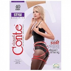 Колготки жен. Conte STYLE 40,  p.2 mocca   К9