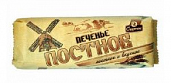 б 7630 Печенье Постное 220г Спартак Беларусь (24)