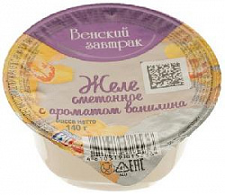 г ВАНИЛЬ  Желе сметанное  140г Беларусь бзмж (аз)