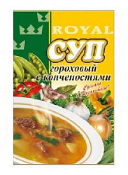 в Суп ГОРОХОВЫЙ С КОПЧЕНОСТЯМИ 65г RF Казахстан (50)
