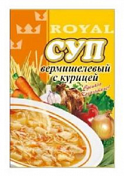 в Суп ВЕРМИШЕЛЕВЫЙ С КУРИЦЕЙ 65г RF Казахстан (аз)