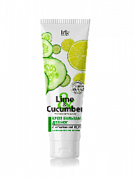 IRIS "Lime&Cucumber" Крем-бальзам для ног с мочевиной 10,5% от мозолей 100мл