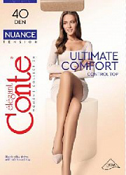 Колготки жен. Conte NUANCE 40,  p.2 grafit   К12